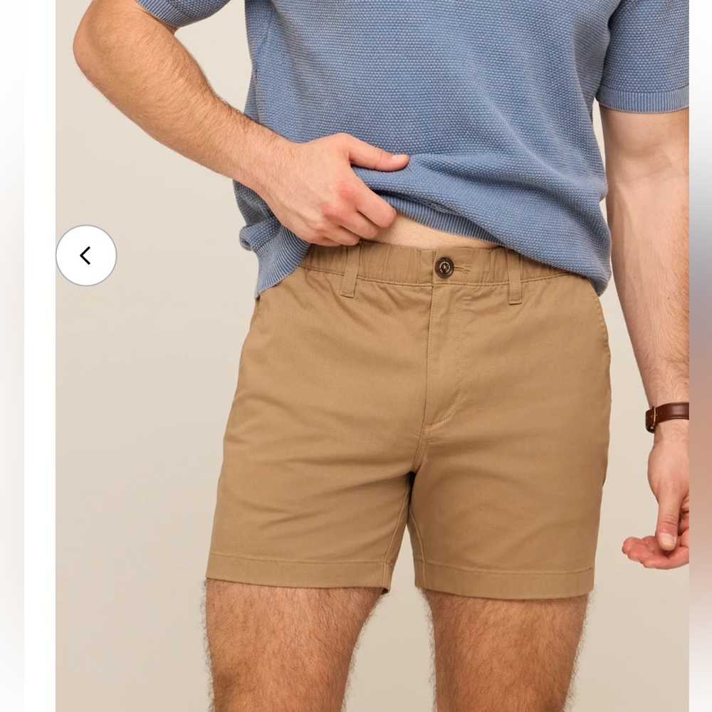 Chubbies 5.5" Mens Originals Shorts Khaki Chino Casual Size Small